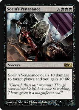 Sorin's Vengeance (Magic 2012 Core Set) Heavy Play