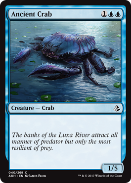 Ancient Crab (Amonkhet) Heavy Play