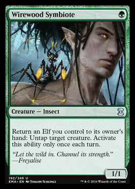 Wirewood Symbiote (Eternal Masters) Light Play Foil