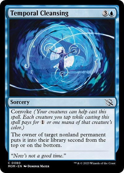 Temporal Cleansing (March of the Machine) Light Play Foil