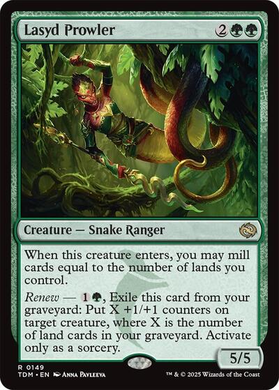 Lasyd Prowler (Tarkir: Dragonstorm) Near Mint Foil