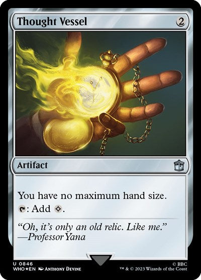 Thought Vessel (Surge Foil) (Universes Beyond: Doctor Who) Near Mint Foil