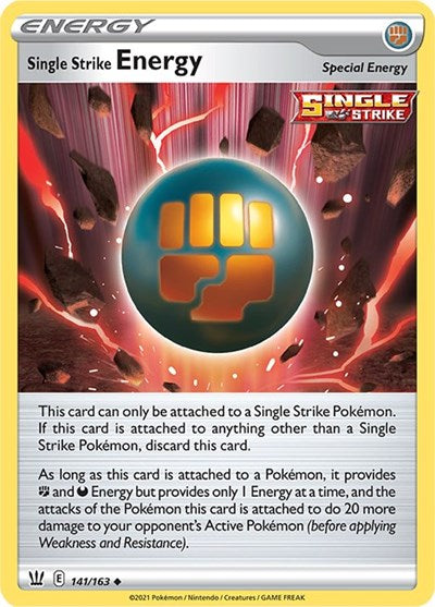 Single Strike Energy (SWSH05: Battle Styles) Near Mint Reverse Holofoil