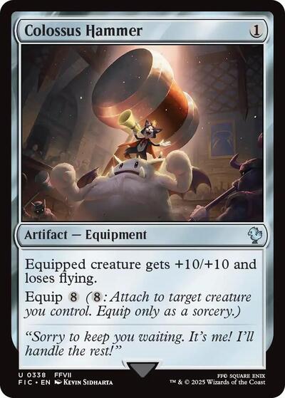 Colossus Hammer (Surge Foil) (Commander: FINAL FANTASY) Near Mint Foil