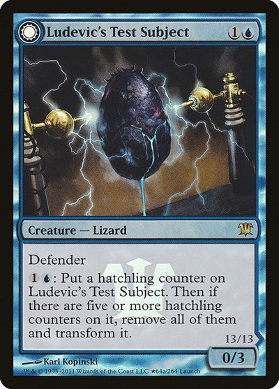 Ludevic's Test Subject (Promos: Launch Party and Release Event) Heavy Play Foil