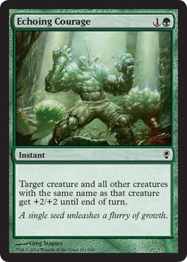 Echoing Courage (Conspiracy) Light Play Foil