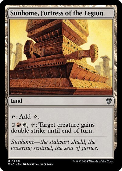 Sunhome, Fortress of the Legion (Commander: Murders at Karlov Manor) Near Mint