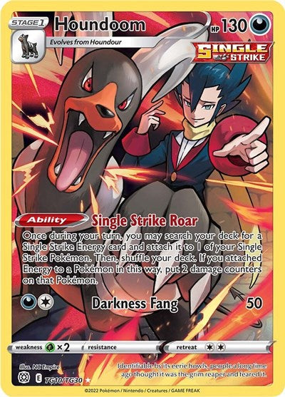 Houndoom (SWSH09: Brilliant Stars Trainer Gallery) Near Mint Holofoil