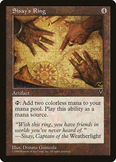 Sisay's Ring (Visions) Light Play