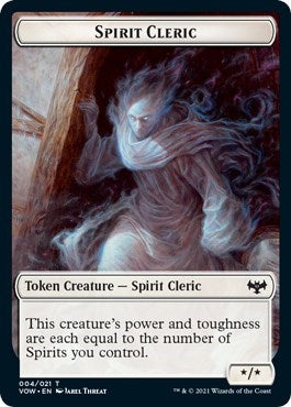 Spirit Cleric Token (Innistrad: Crimson Vow) Near Mint