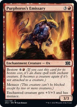 Purphoros's Emissary (Double Masters 2022) Near Mint Foil