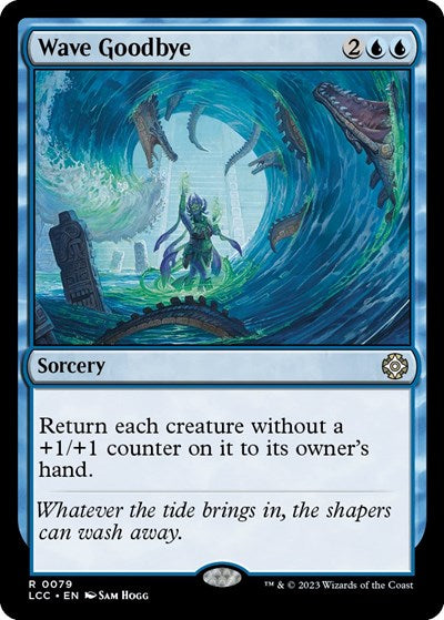 Wave Goodbye (Commander: The Lost Caverns of Ixalan) Damaged / Poor