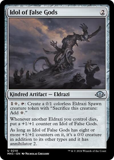 Idol of False Gods (Modern Horizons 3) Light Play Foil