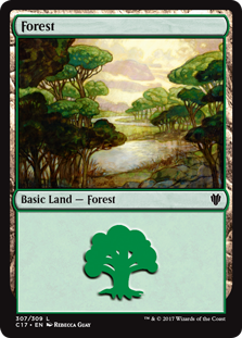 Forest (307) (Commander 2017) Near Mint