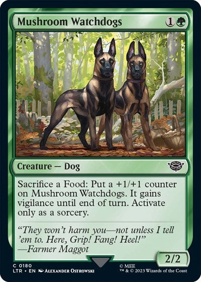 Mushroom Watchdogs (Universes Beyond: The Lord of the Rings: Tales of Middle-earth) Near Mint