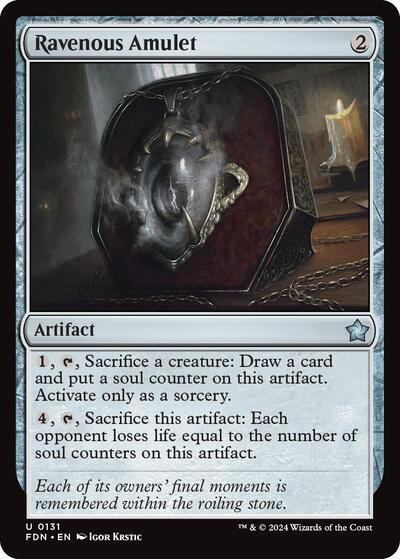 Ravenous Amulet|15|0|0.00