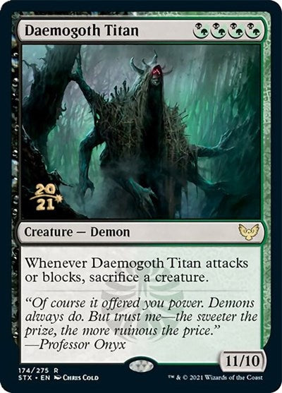 Daemogoth Titan (Promos: Prerelease Cards) Near Mint Foil