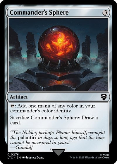 Commander's Sphere (Commander: The Lord of the Rings: Tales of Middle-earth) Medium Play