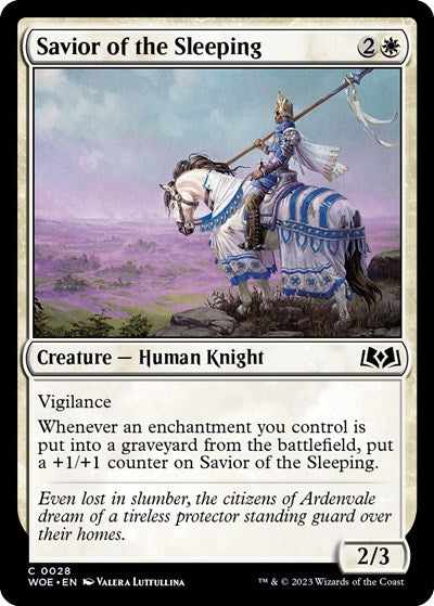 Savior of the Sleeping (Wilds of Eldraine) Light Play