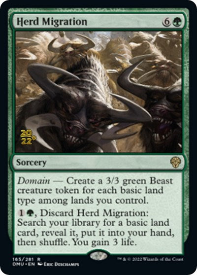 Herd Migration (Promos: Prerelease Cards) Light Play Foil