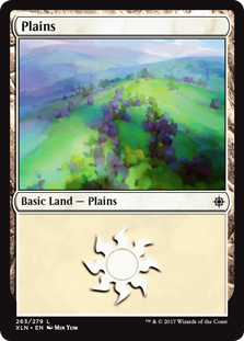 Plains (263) (Ixalan) Light Play