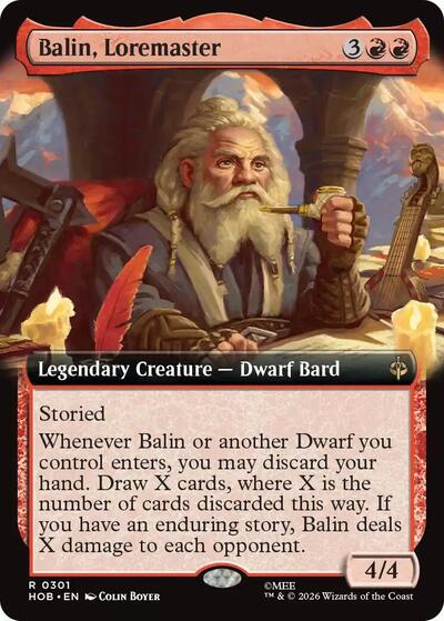 Balin  Loremaster  Extended Art|2|0|0.00
