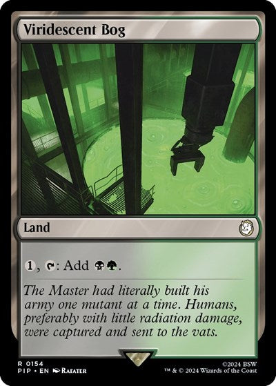 Viridescent Bog (Universes Beyond: Fallout) Near Mint Foil