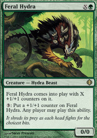 Feral Hydra (Shards of Alara) Light Play Foil