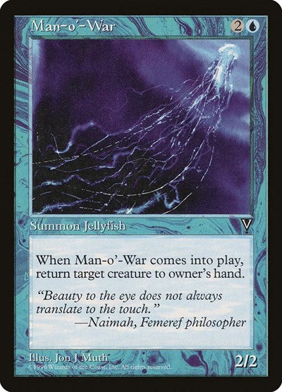 Man-o'-War (Visions) Near Mint