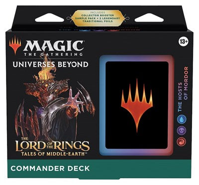 The Lord of the Rings  Tales of Middle earth Commander Deck The Hosts of Mordor|11|0|0.00