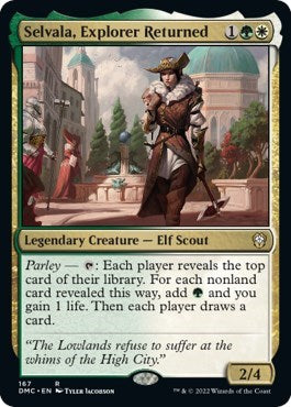 Selvala, Explorer Returned (Commander: Dominaria United) Light Play