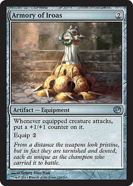 Armory of Iroas (Journey into Nyx) Light Play Foil