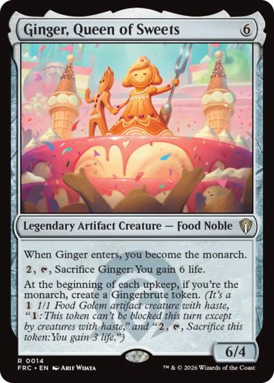 Ginger, Queen of Sweets (Commander: Reality Fracture) Near Mint