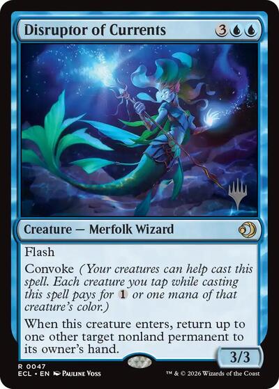 Disruptor of Currents (Promo Pack: Lorwyn Eclipsed) Near Mint