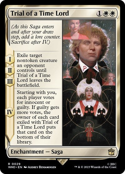 Trial of a Time Lord (Universes Beyond: Doctor Who) Light Play Foil