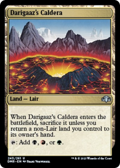 Darigaaz's Caldera (Dominaria Remastered) Near Mint Foil