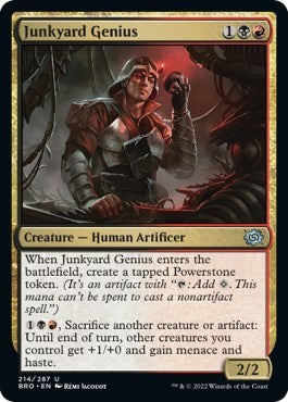 Junkyard Genius (The Brothers' War) Light Play