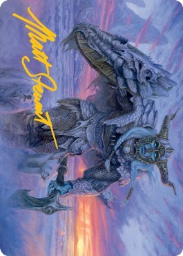 Frost Giant Art Card  Gold Stamped Signature|0|0|0.00
