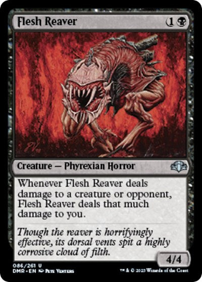 Flesh Reaver (Dominaria Remastered) Light Play
