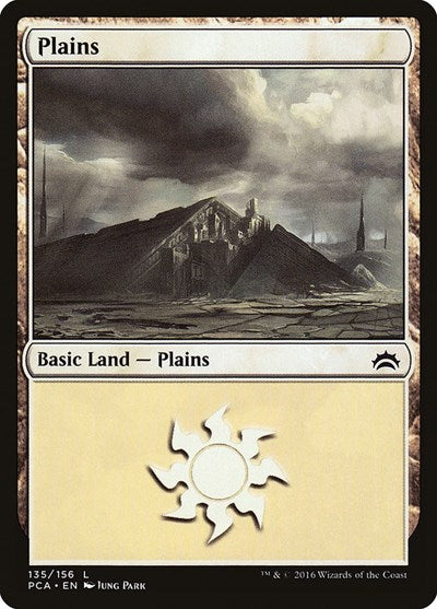 Plains (135) (Planechase Anthology) Light Play