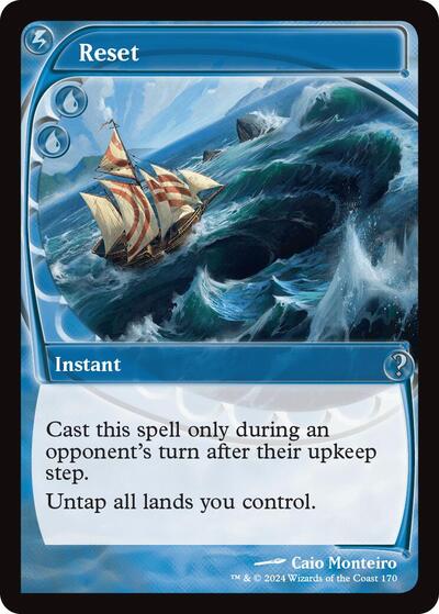 Reset (Future Sight) (Mystery Booster 2) Near Mint