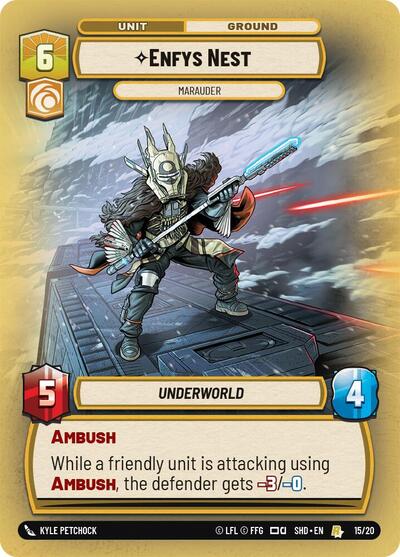 Enfys Nest Marauder (Shadows of the Galaxy: Weekly Play Promos) Near Mint Foil