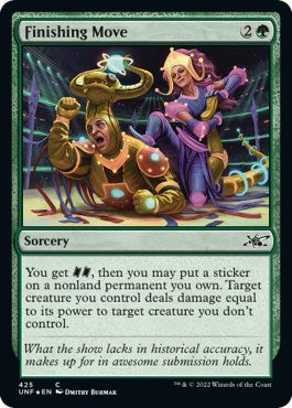Finishing Move (Galaxy Foil) (Unfinity) Near Mint Foil