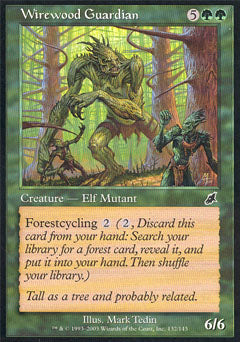 Wirewood Guardian (Scourge) Near Mint Foil