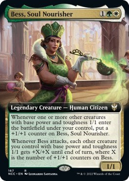Bess, Soul Nourisher (Extended Art) (Commander: Streets of New Capenna) Light Play