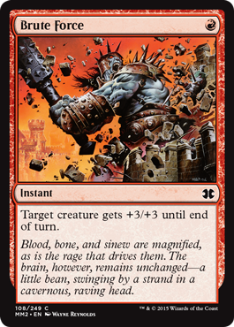 Brute Force (Modern Masters 2015) Near Mint Foil