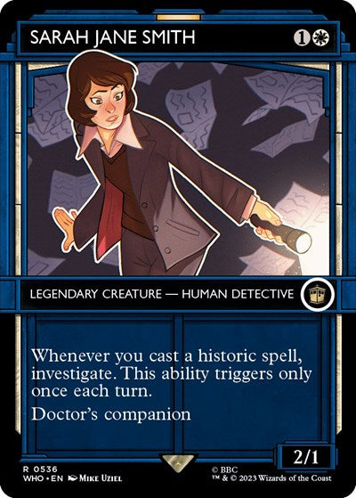 Sarah Jane Smith (Showcase) (Universes Beyond: Doctor Who) Near Mint Foil