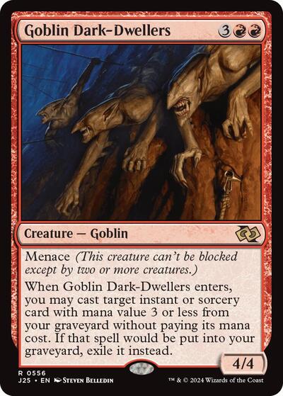 Goblin Dark-Dwellers (Foundations Jumpstart) Near Mint