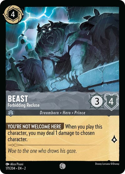 Beast - Forbidding Recluse (Rise of the Floodborn) Near Mint Cold Foil