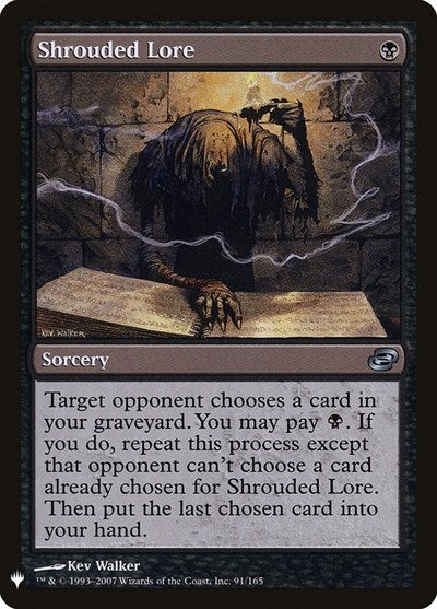 Shrouded Lore (Mystery Booster) Near Mint